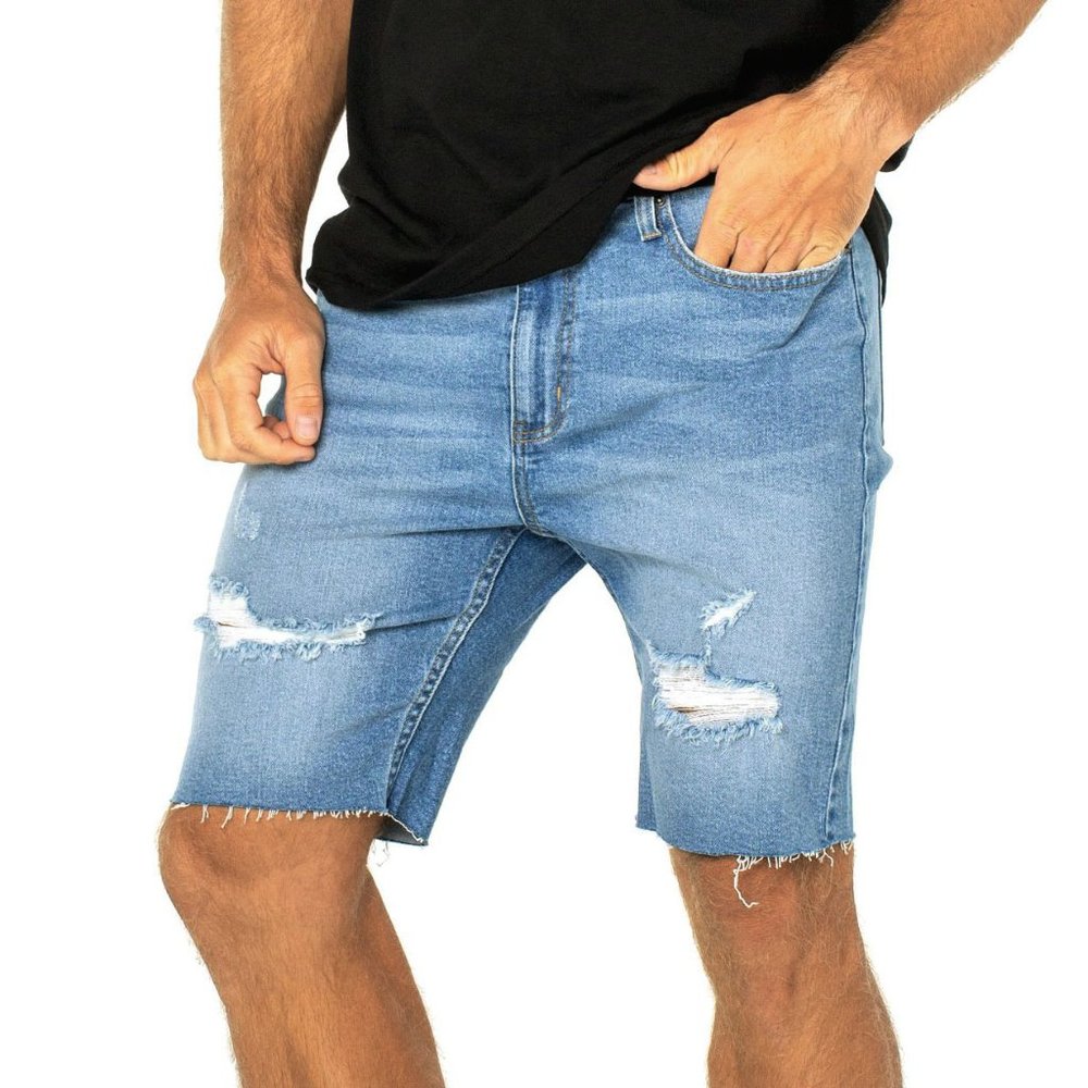 No Boundaries Men's Denim Shorts 40